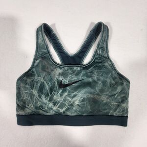 Nike Dri-Fit Green Racerback Sports Bra Women's Size Medium